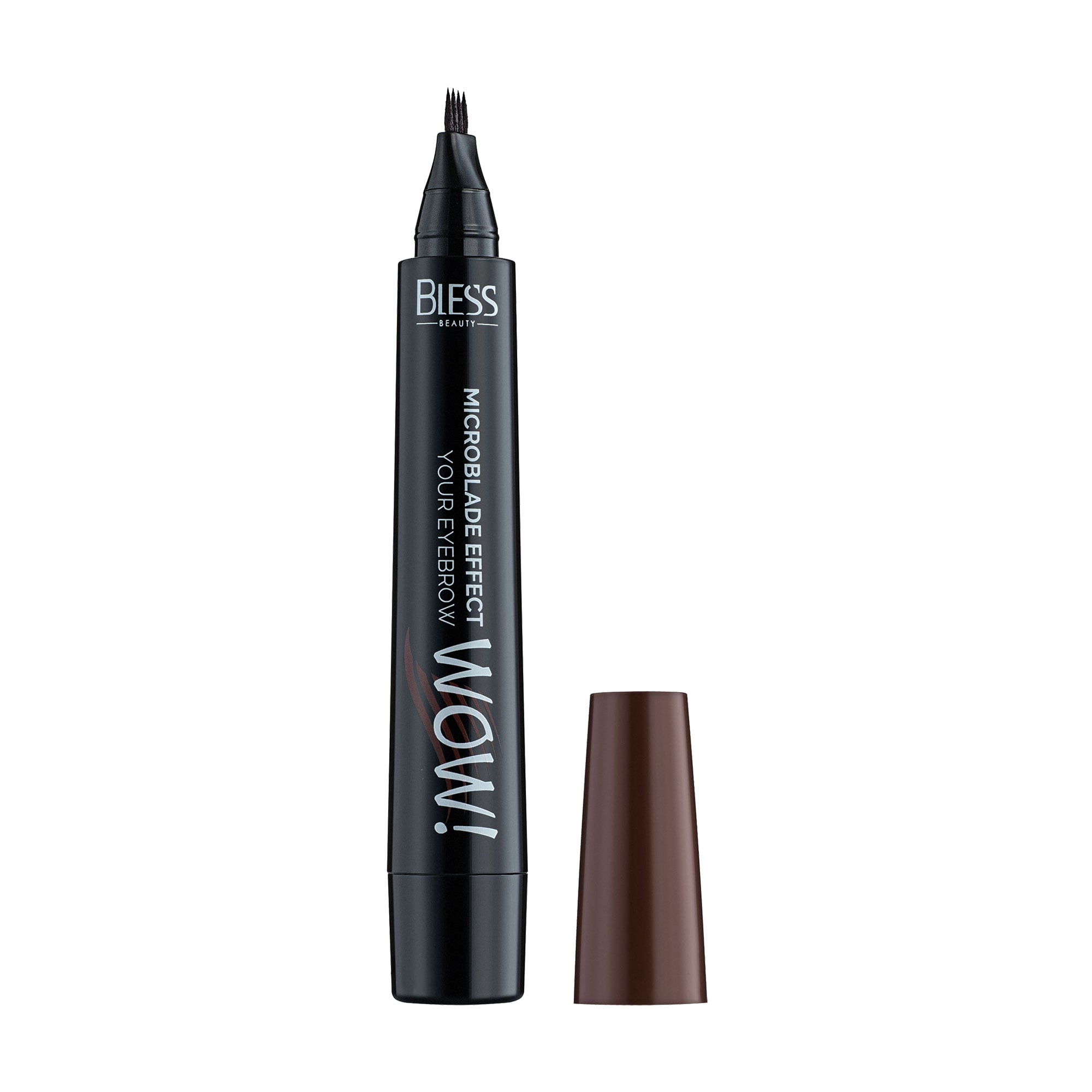 Маркер для брів Bless Beauty Wow Tattoo Brow Pen з ефектом мікроблейдингу, 01, 2 г